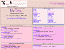 Tablet Screenshot of bigcloset.ateros.com